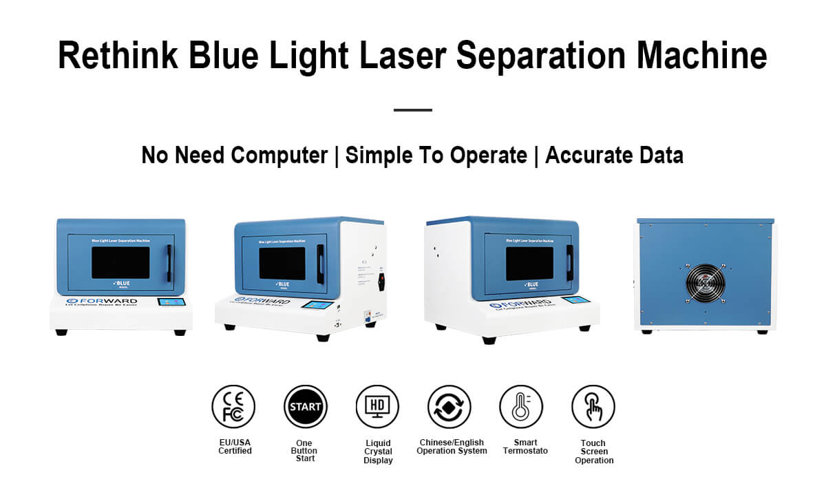Forward Blue Light Laser Separating Machine