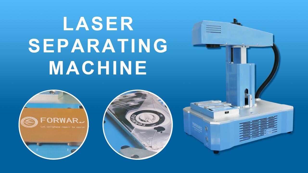 Laser separating machine-The latest iPhone 8P X XS XS Max back cover refurbishing technology