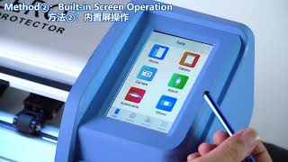 Zero+ Screen Film Cutter (Built-in screen + Bluetooth version) Operation Steps Tutoria | FORWARD