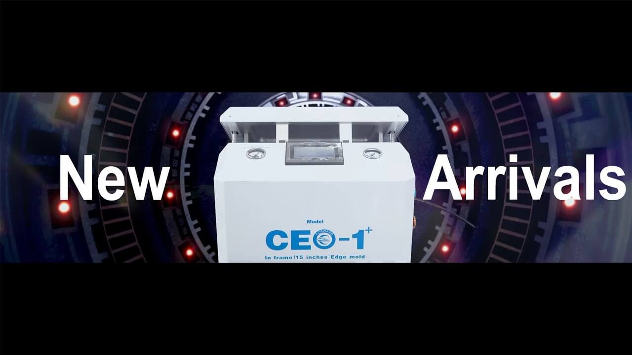New Arrival - CEO-1+ full automatic edge oca lamination machine (iPad Pro, all flat and edge glass)