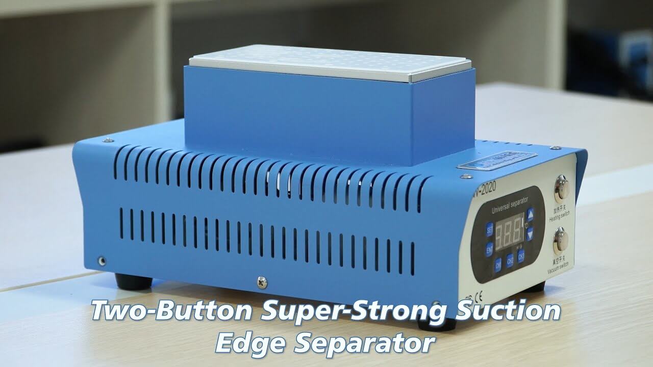 FW-2020 Two-Button Super-Strong Suction Vacuum Separator For Edge/Flat In-Frame Screen Separating