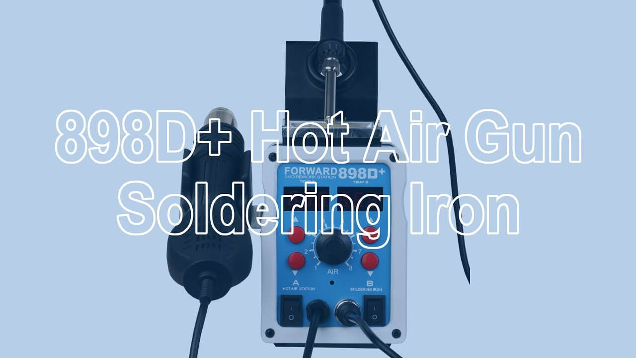 FORWARD 898D+ Hot Air Gun & Soldering Iron Combination-SMD rework station