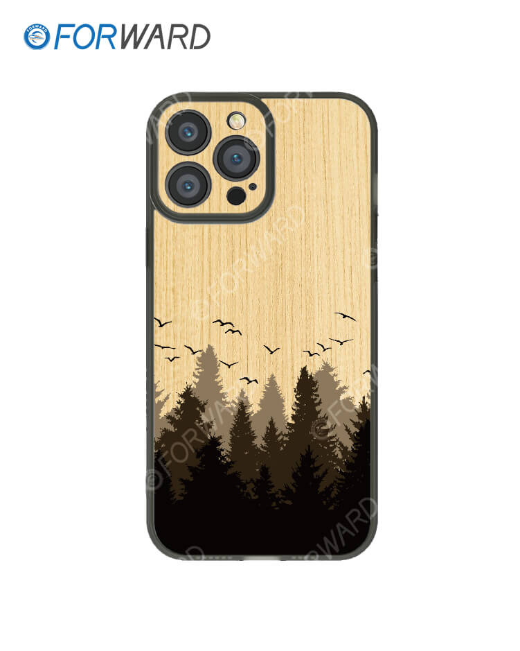 FW-MW007 Wood Feeling Phone Case Skin