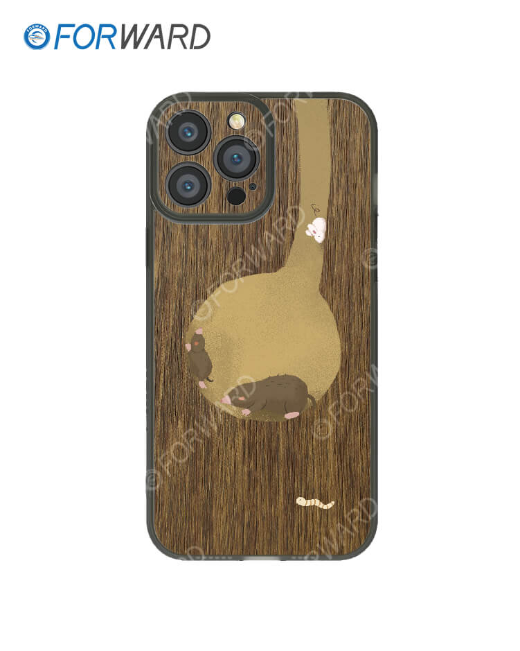 FW-MW009 Wood Feeling Phone Case Skin