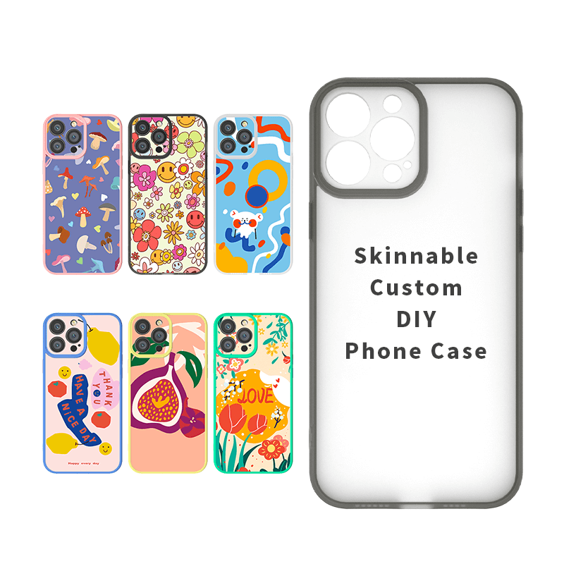 FW-KZ1 Skinnable Blank Phone Case For iPhone 13 Pro Max Youthful & Skin-Feeling