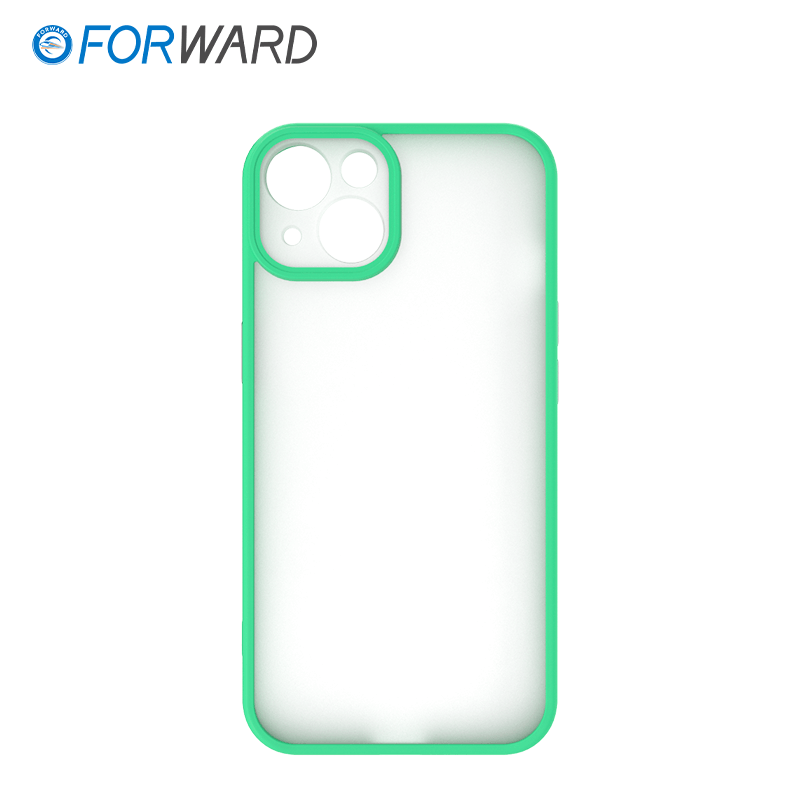 FW-KZ3 Skinnable Blank Phone Case For iPhone 13 Youthful & Skin-Feeling Fresh Green back