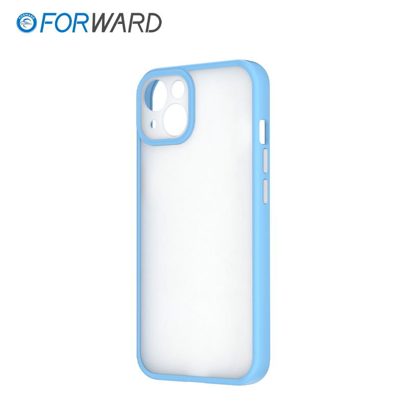 FW-KZ3 Skinnable Blank Phone Case For iPhone 13 Youthful & Skin-Feeling Ivy Blue side
