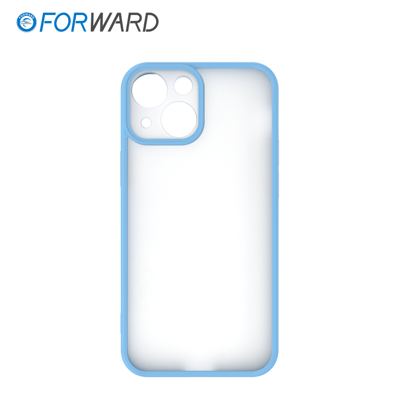 FW-KZ4 Skinnable Blank Phone Case For iPhone 13 mini Youthful & Skin-Feeling Ivy Blue back