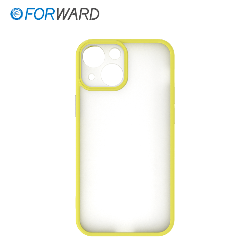 FW-KZ4 Skinnable Blank Phone Case For iPhone 13 mini Youthful & Skin-Feeling Lemon Yellow back