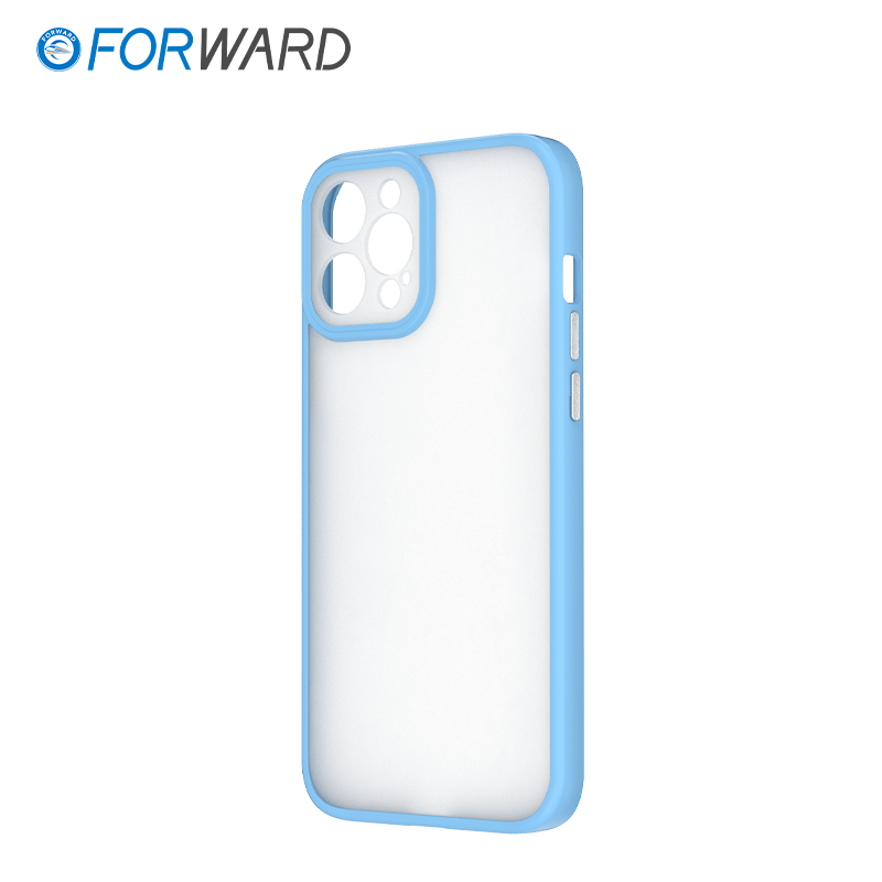 FW-KZ5 Skinnable Blank Phone Case For iPhone 12 pro max Youthful & Skin-Feeling Ivy Blue side