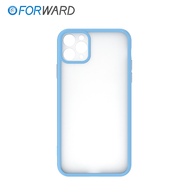 FW-KZ9 Skinnable Blank Phone Case For iPhone 11 pro max Youthful & Skin-Feeling Ivy Blue back
