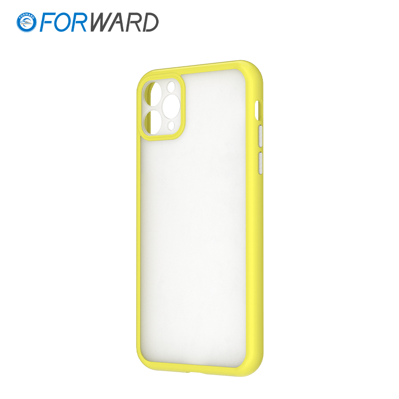 FW-KZ9 Skinnable Blank Phone Case For iPhone 11 pro max Youthful & Skin-Feeling Lemon Yellow side