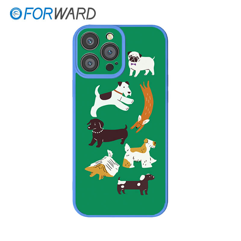 FORWARD Finished Phone Case For iPhone - Animal World FW-KDW002 Ivy Blue