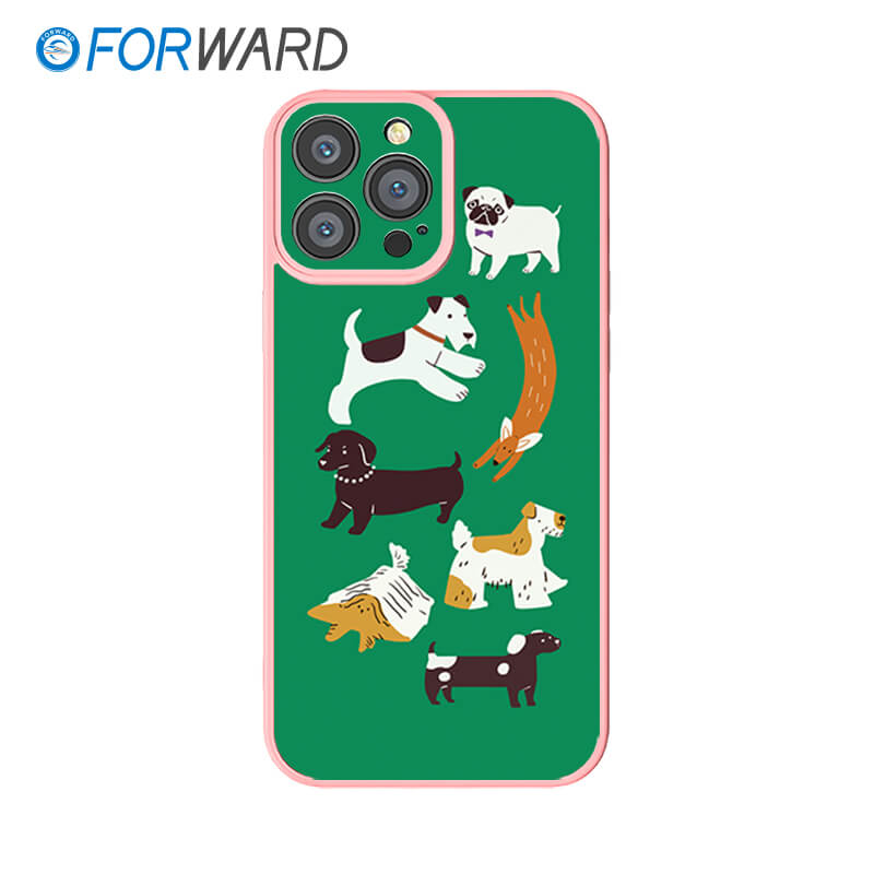 FORWARD Finished Phone Case For iPhone - Animal World FW-KDW002 Sakura Pink