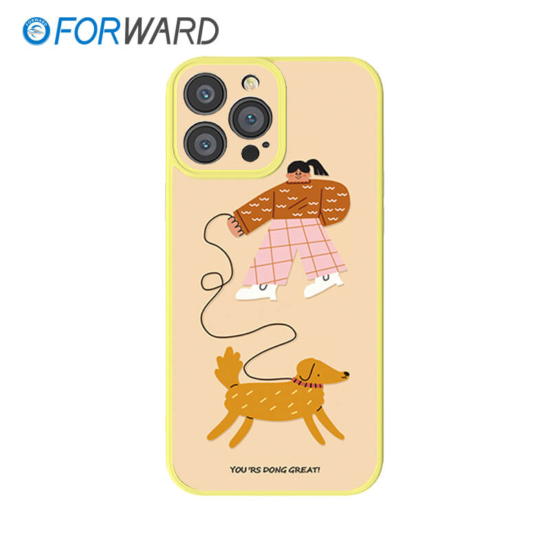 FORWARD Finished Phone Case For iPhone - Animal World FW-KDW003 Lemon Yellow