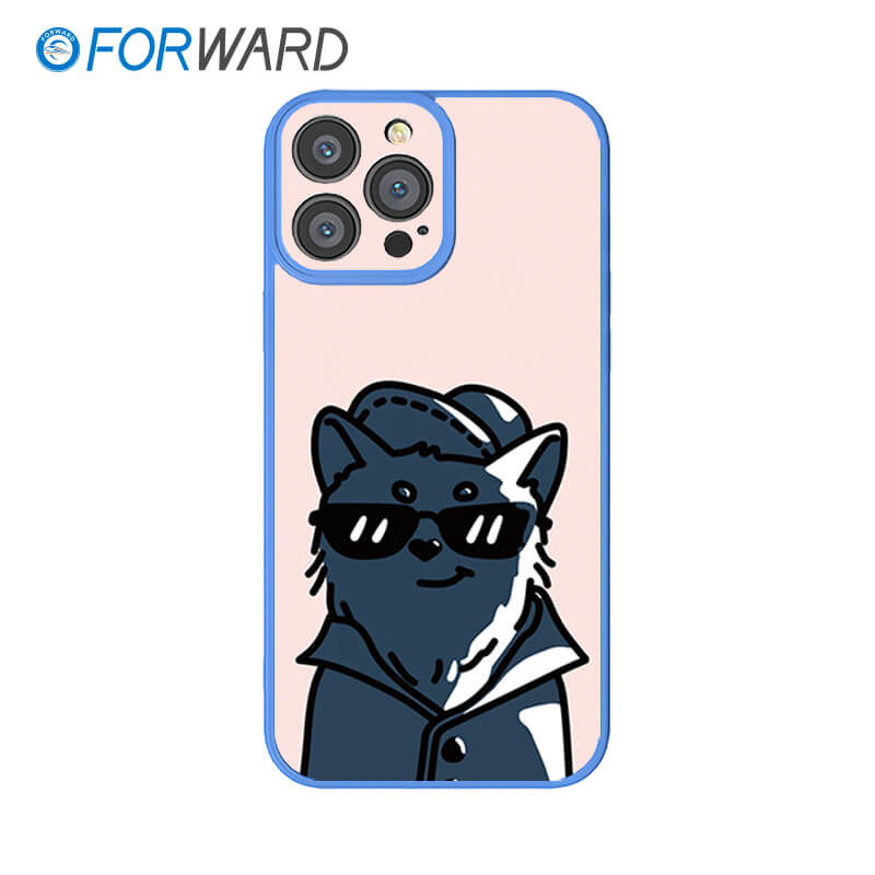 FORWARD Finished Phone Case For iPhone - Animal World FW-KDW004 Ivy Blue