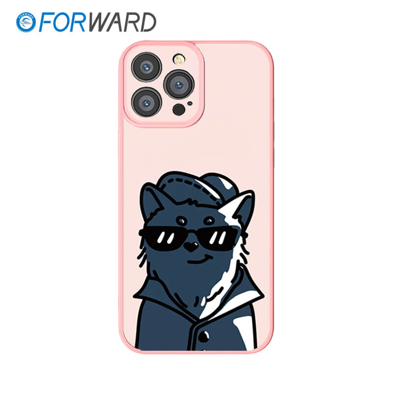 FORWARD Finished Phone Case For iPhone - Animal World FW-KDW004 Sakura Pink