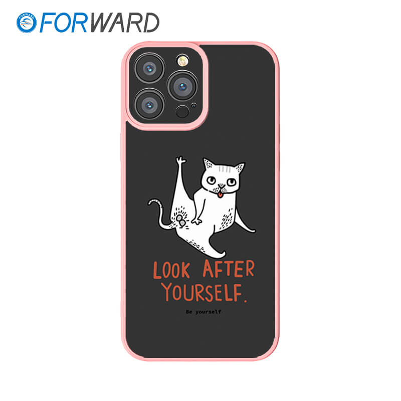 FORWARD Finished Phone Case For iPhone - Animal World FW-KDW005 Sakura Pink