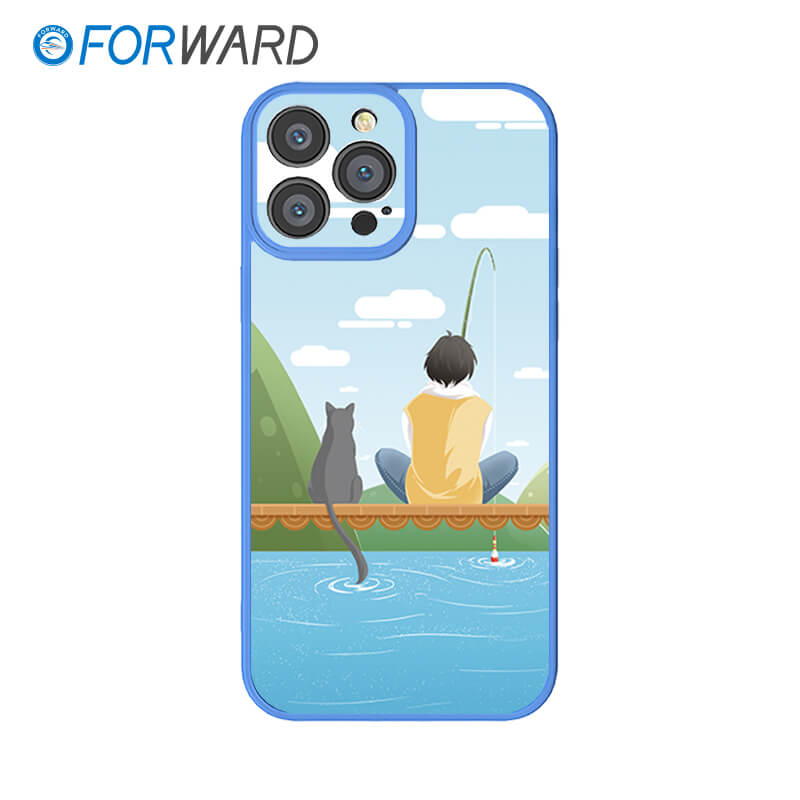 FORWARD Finished Phone Case For iPhone - Animal World FW-KDW007 Ivy Blue