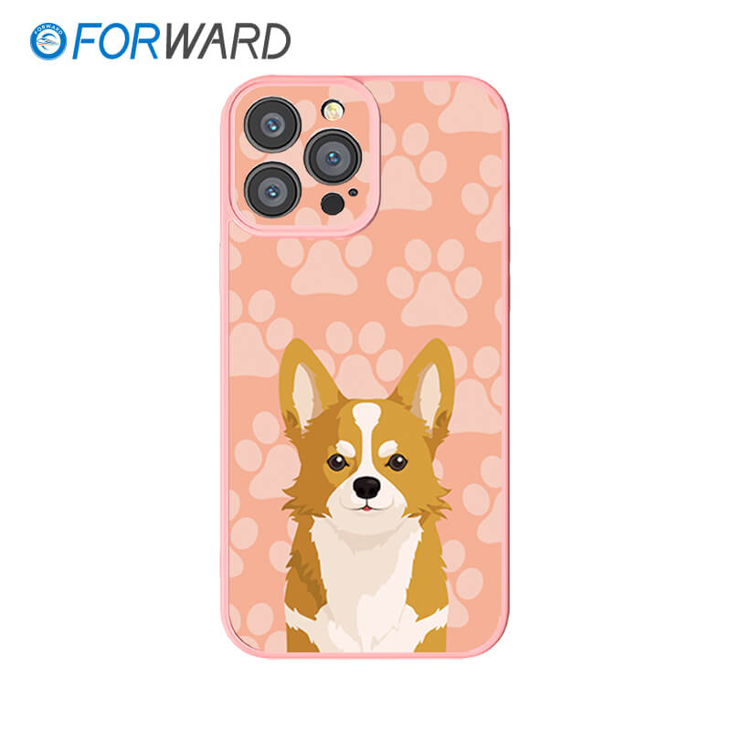 FORWARD Finished Phone Case For iPhone - Animal World FW-KDW008 Sakura Pink