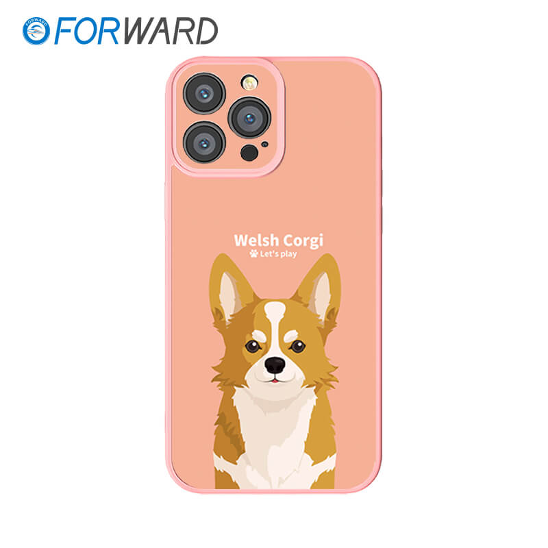 FORWARD Finished Phone Case For iPhone - Animal World FW-KDW009 Sakura Pink