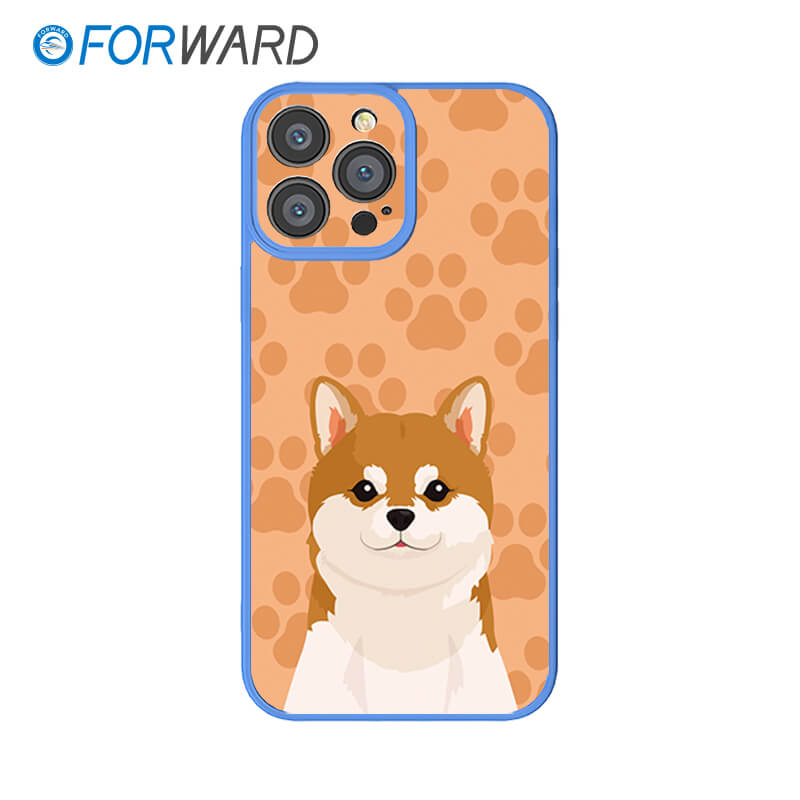 FORWARD Finished Phone Case For iPhone - Animal World FW-KDW014 Ivy Blue