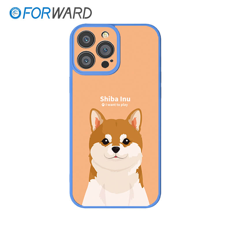 FORWARD Finished Phone Case For iPhone - Animal World FW-KDW015 Ivy Blue