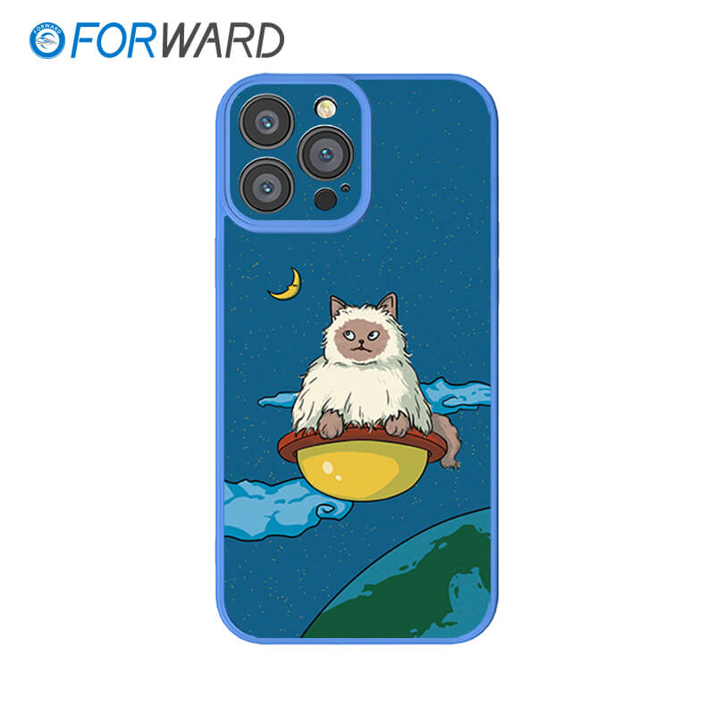FORWARD Finished Phone Case For iPhone - Animal World FW-KDW018 Ivy Blue