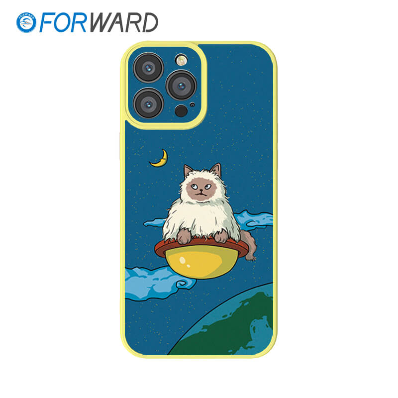 FORWARD Finished Phone Case For iPhone - Animal World FW-KDW018 Lemon Yellow