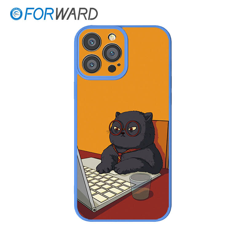 FORWARD Finished Phone Case For iPhone - Animal World FW-KDW020 Ivy Blue