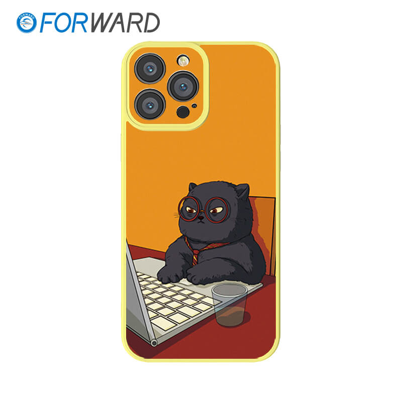FORWARD Finished Phone Case For iPhone - Animal World FW-KDW020 Lemon Yellow