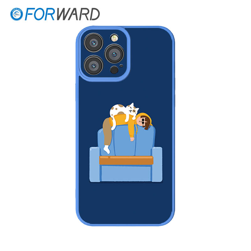 FORWARD Finished Phone Case For iPhone - Animal World FW-KDW024 Ivy Blue