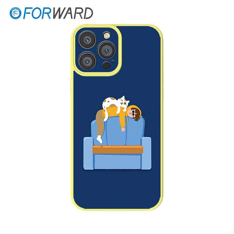 FORWARD Finished Phone Case For iPhone - Animal World FW-KDW024 Lemon Yellow