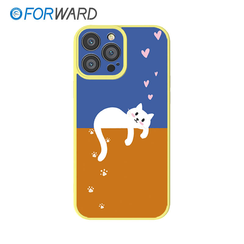FORWARD Finished Phone Case For iPhone - Animal World FW-KDW025 Lemon Yellow