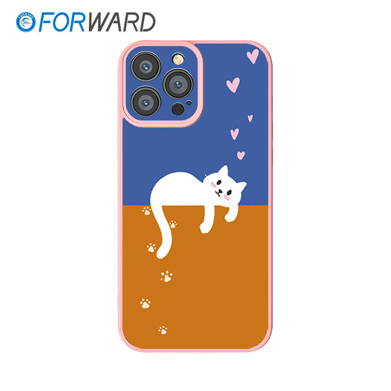 FORWARD Finished Phone Case For iPhone - Animal World FW-KDW025 Sakura Pink