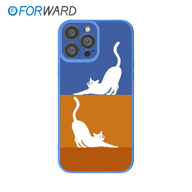 FORWARD Finished Phone Case For iPhone - Animal World FW-KDW026 Ivy Blue