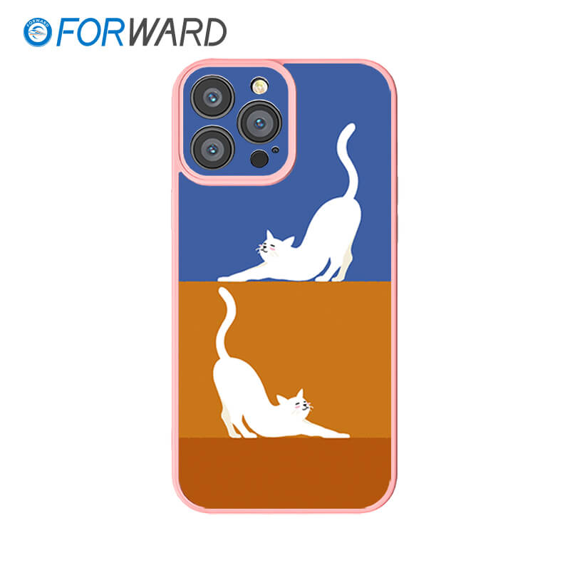 FORWARD Finished Phone Case For iPhone - Animal World FW-KDW026 Sakura Pink