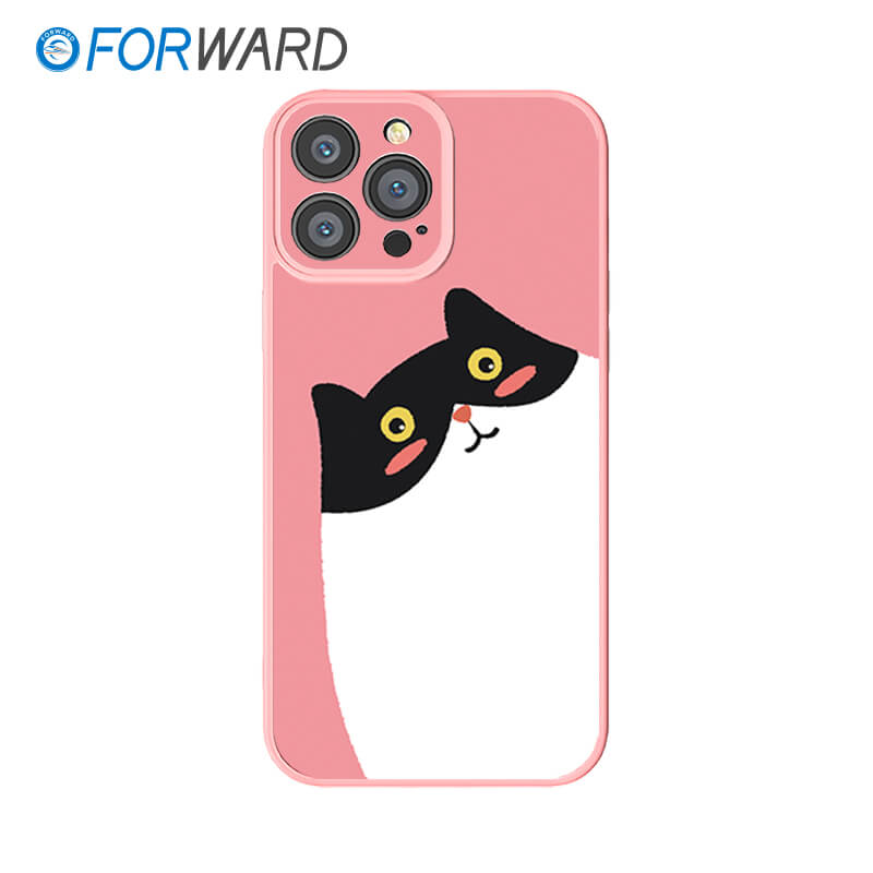 FORWARD Finished Phone Case For iPhone - Animal World FW-KDW027 Sakura Pink