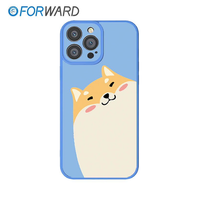FORWARD Finished Phone Case For iPhone - Animal World FW-KDW028 Ivy Blue