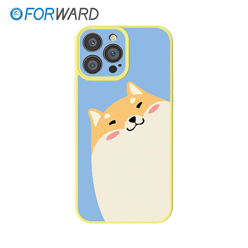 FORWARD Finished Phone Case For iPhone - Animal World FW-KDW028 Lemon Yellow