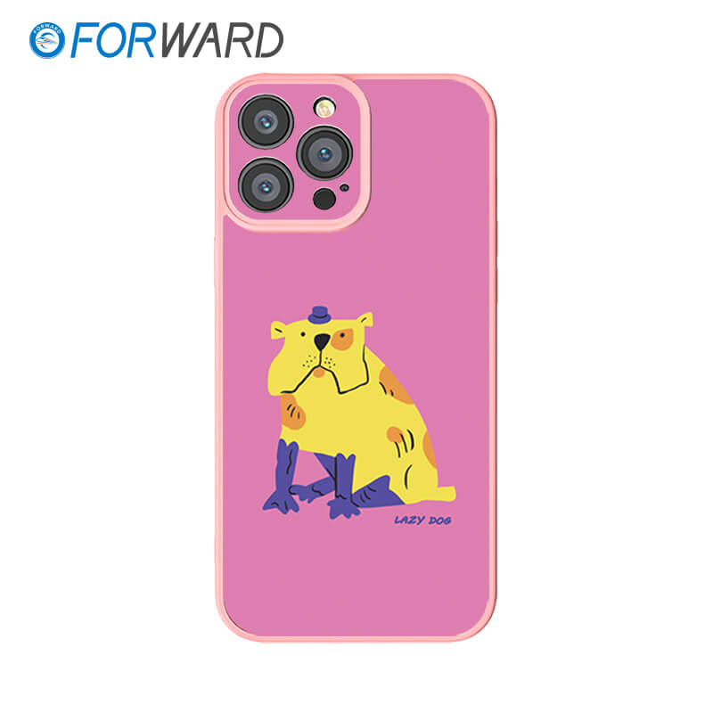 FORWARD Finished Phone Case For iPhone - Animal World FW-KDW033 Sakura Pink