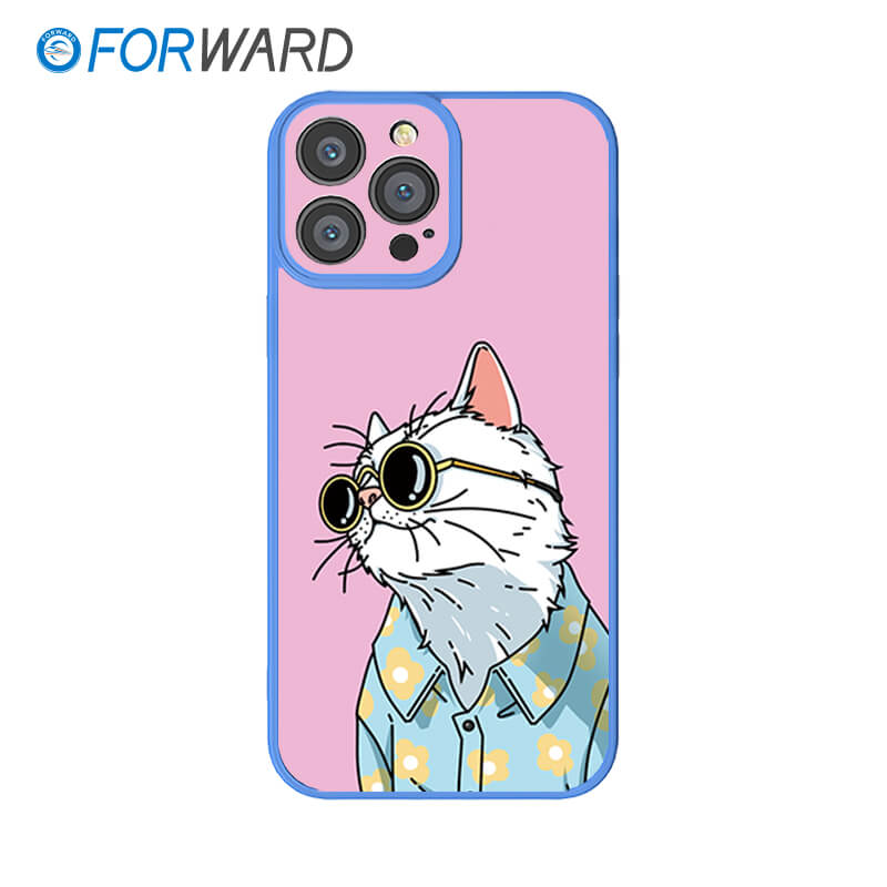 FORWARD Finished Phone Case For iPhone - Animal World FW-KDW034 Ivy Blue