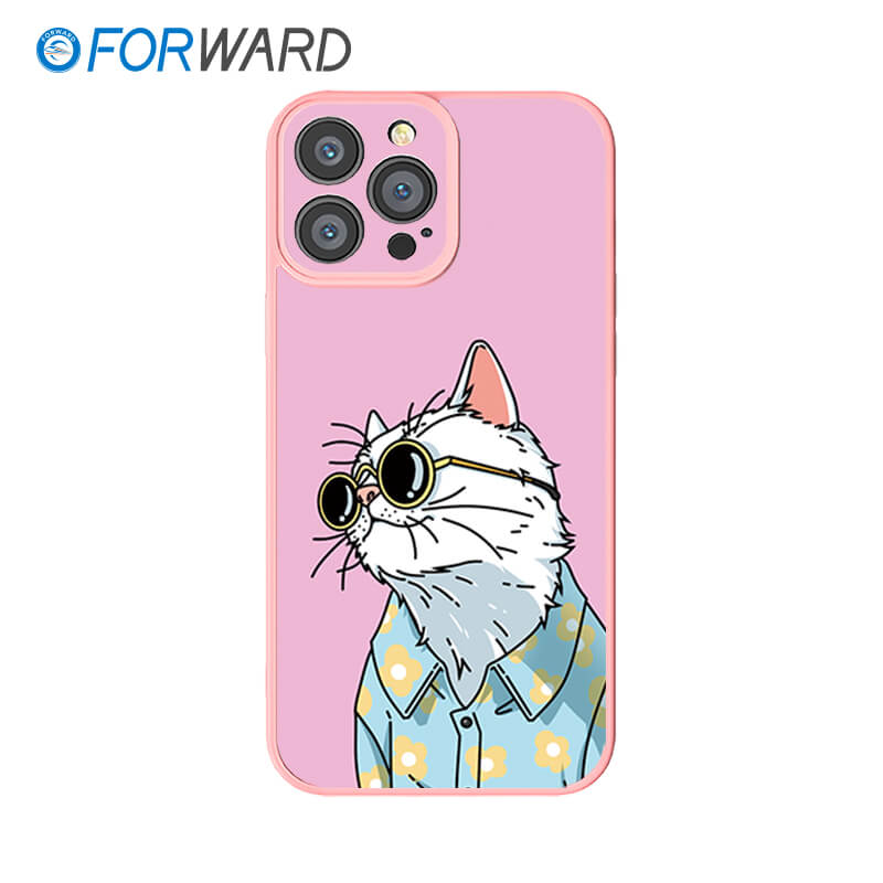 FORWARD Finished Phone Case For iPhone - Animal World FW-KDW034 Sakura Pink