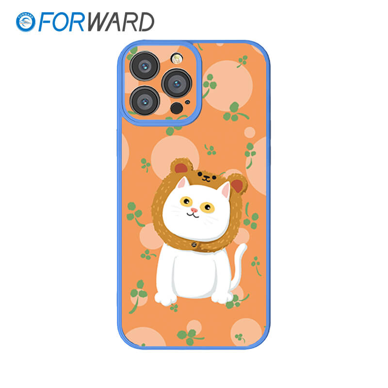 FORWARD Finished Phone Case For iPhone - Animal World FW-KDW036 Ivy Blue