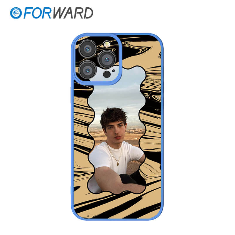 FORWARD Finished Phone Case For iPhone - Customize Your Uniqueness Series FW-KDZ003 Ivy Blue