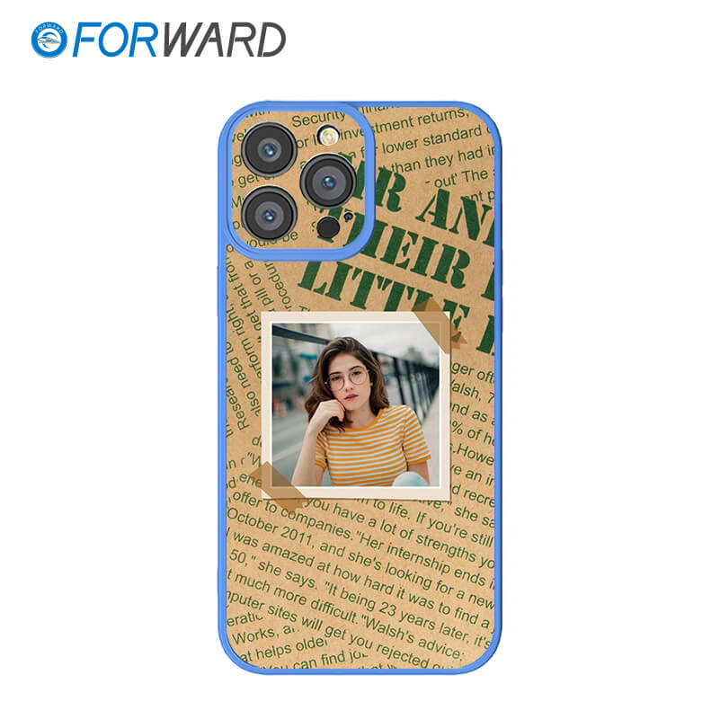 FORWARD Finished Phone Case For iPhone - Customize Your Uniqueness Series FW-KDZ005 Ivy Blue