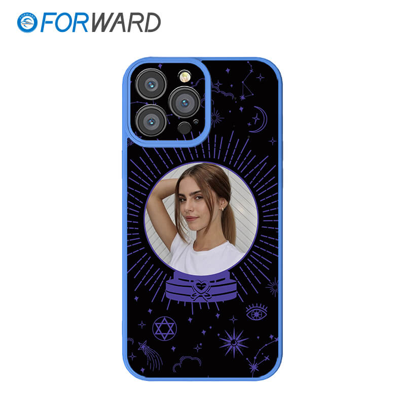 FORWARD Finished Phone Case For iPhone - Customize Your Uniqueness Series FW-KDZ006 Ivy Blue