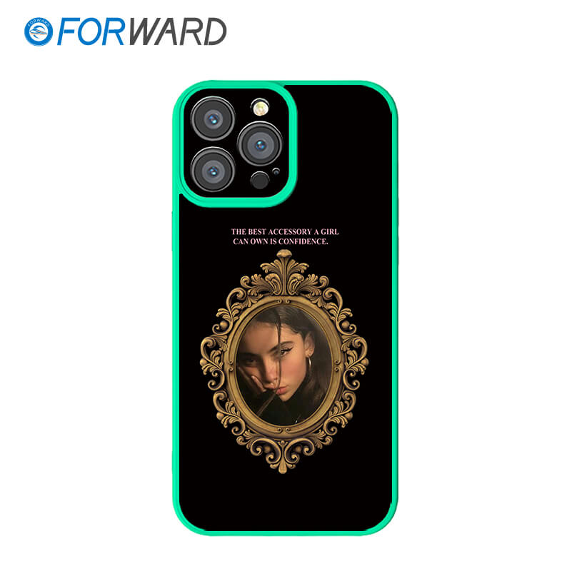 FORWARD Finished Phone Case For iPhone - Customize Your Uniqueness Series FW-KDZ007 Fresh Green
