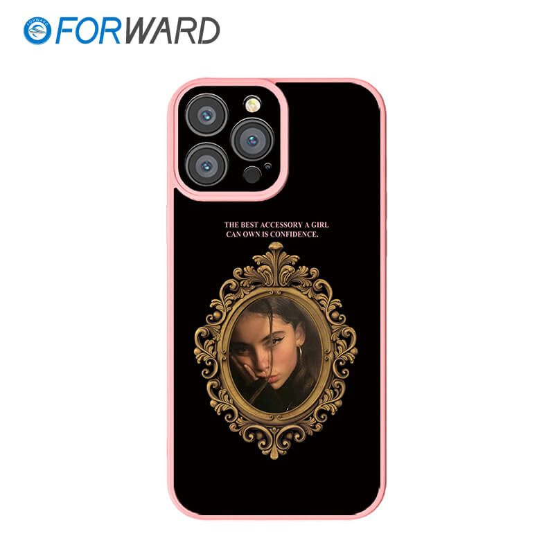 FORWARD Finished Phone Case For iPhone - Customize Your Uniqueness Series FW-KDZ007 Sakura Pink