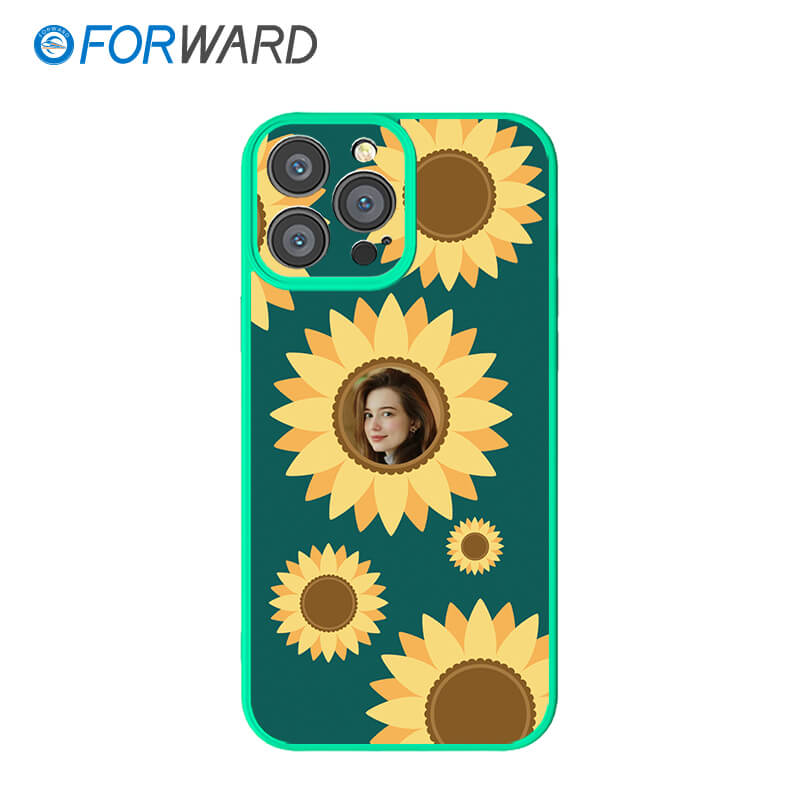 FORWARD Finished Phone Case For iPhone - Customize Your Uniqueness Series FW-KDZ009 Fresh Green